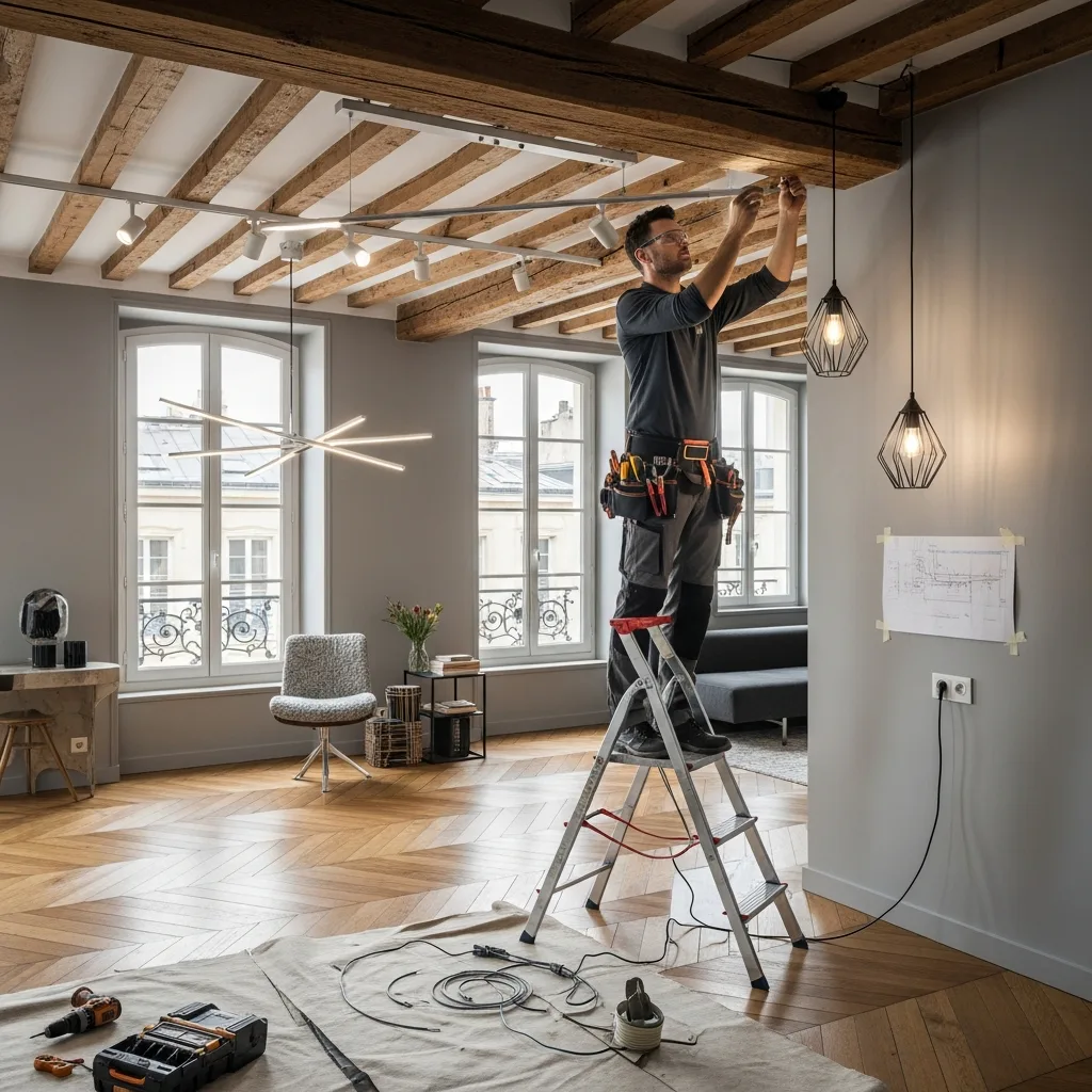 Installation électrique à Le Mesnil-Saint-Denis (78320)