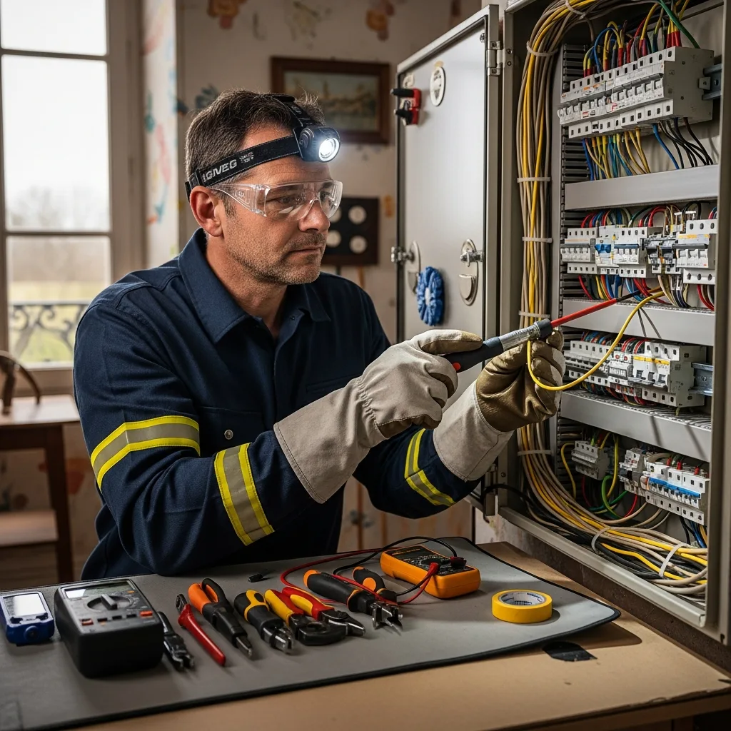 Électricien intervenant à Le Val-Saint-Germain
