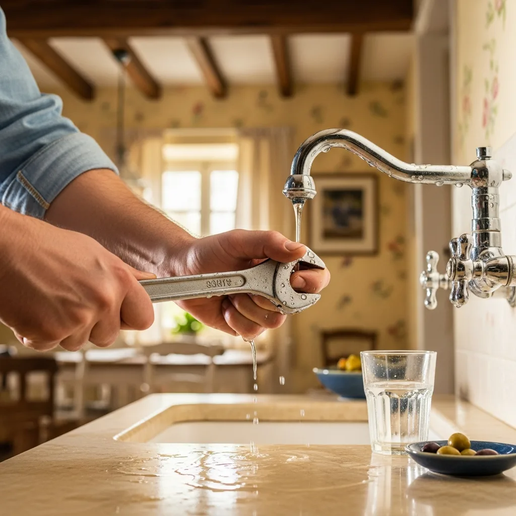 Réparation fuite d'eau à Les Bréviaires