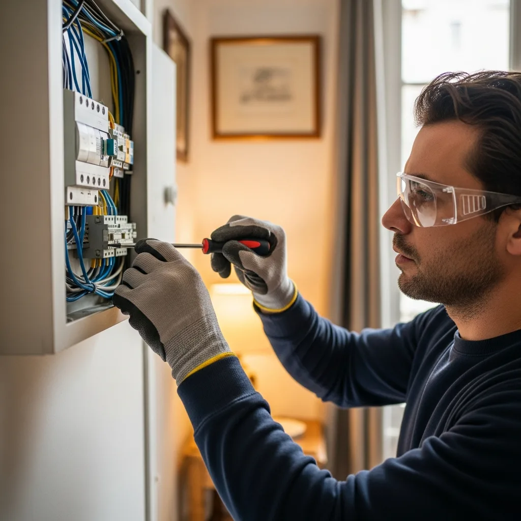Électricien intervenant à Les Lilas
