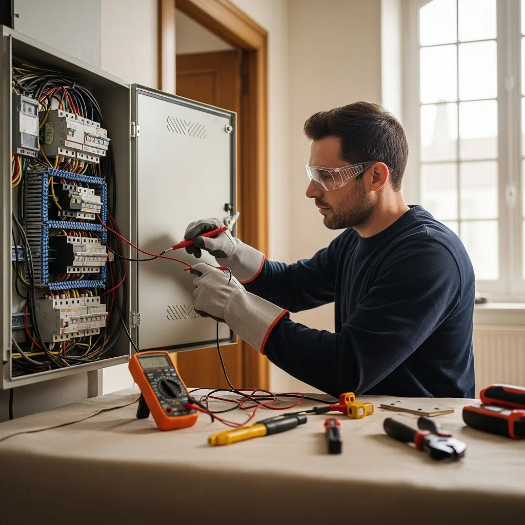 Électricien intervenant à Leuville-sur-Orge