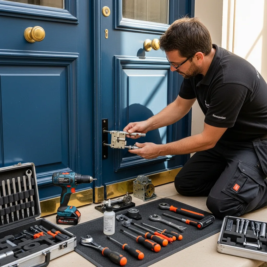 Installation serrure haute sécurité à Linas (91310)