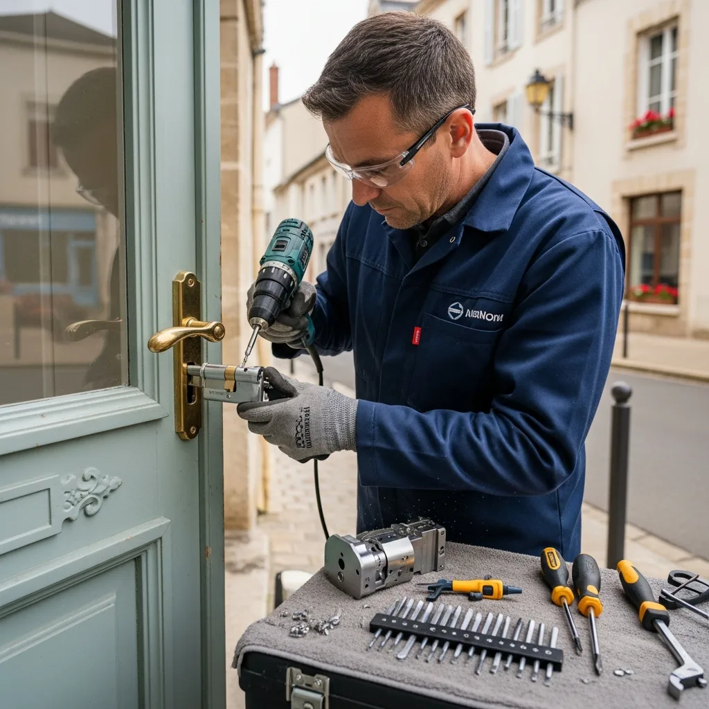 Installation serrure haute sécurité à Lisses (91090)