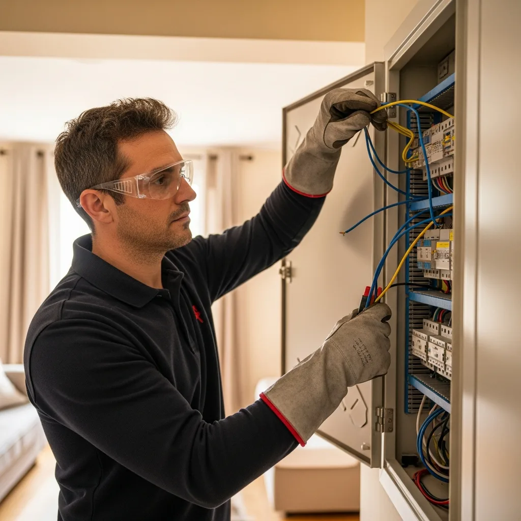 Électricien intervenant à Longjumeau