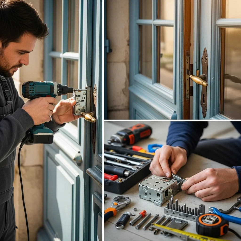 Installation serrure haute sécurité à Longnes (78980)