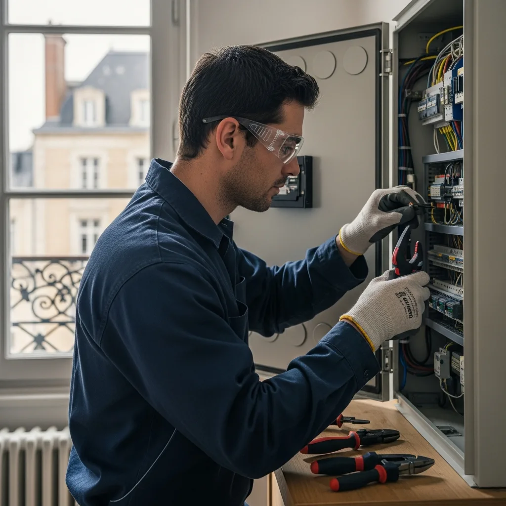 Électricien intervenant à Longpont-sur-Orge