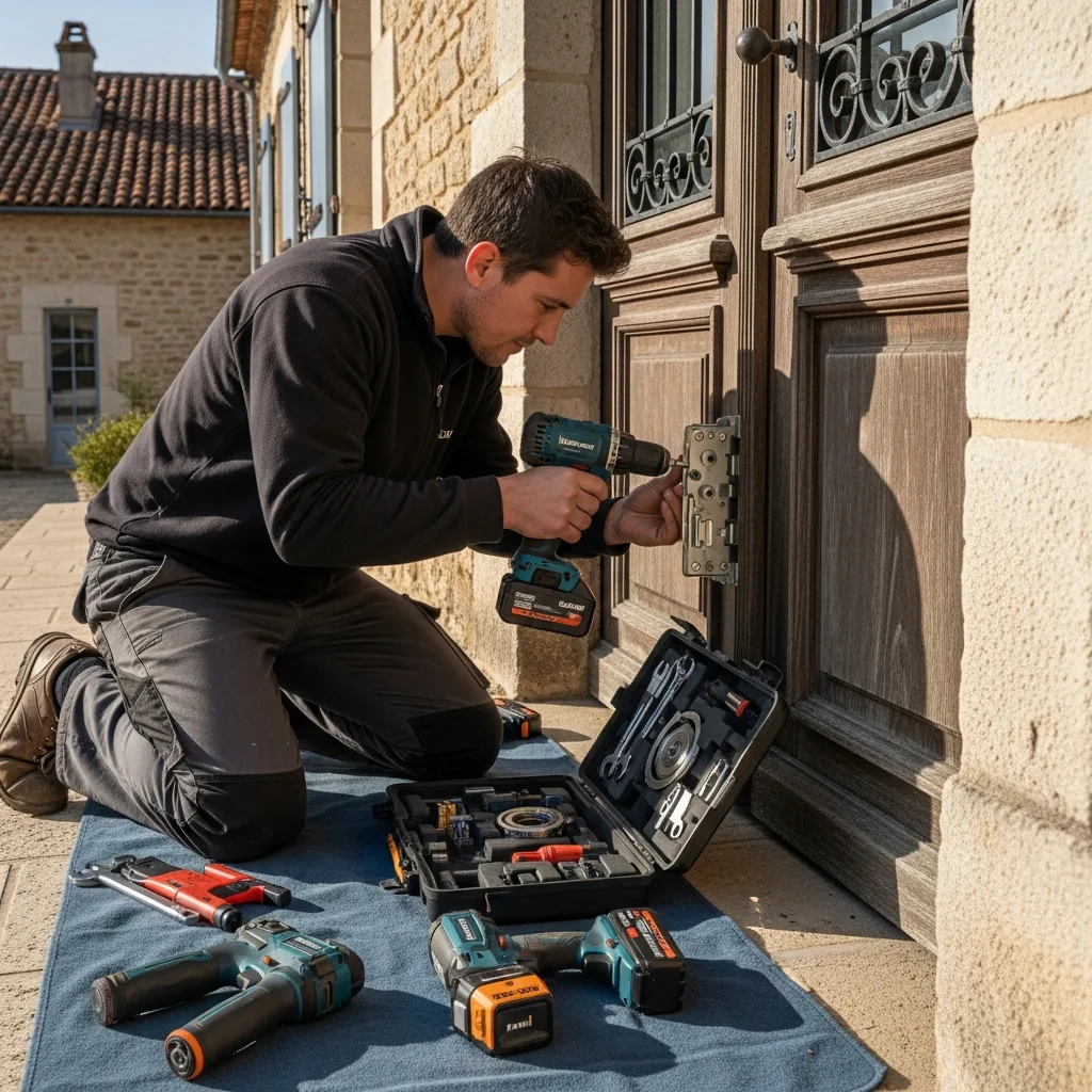 Installation serrure haute sécurité à Lorrez-le-Bocage-Préaux (77710)