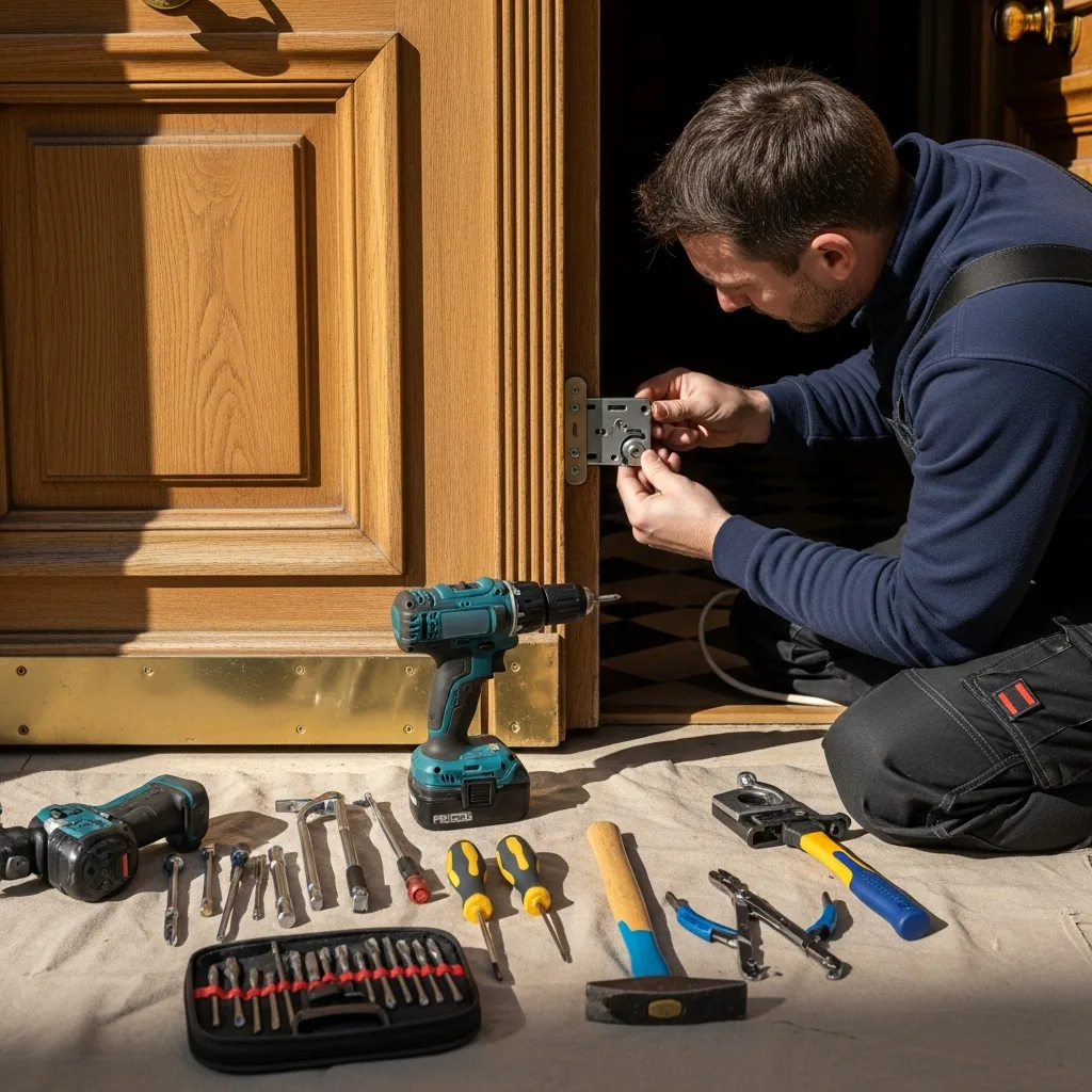 Installation serrure haute sécurité à Louvres (95380)