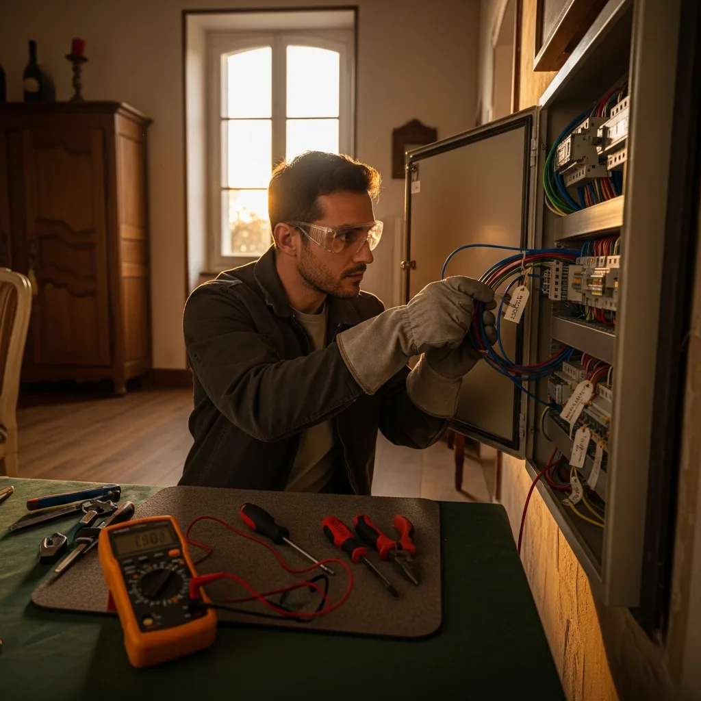 Électricien intervenant à Lumigny-Nesles-Ormeaux