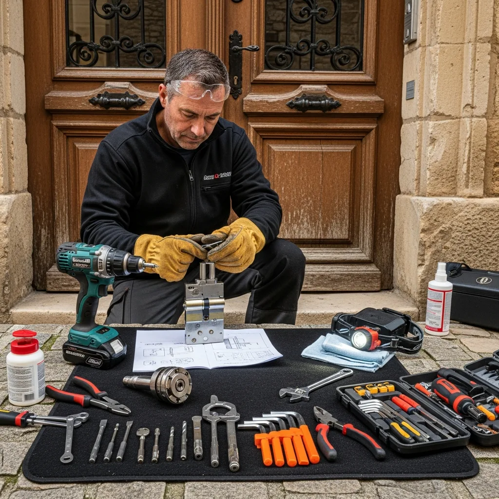 Installation serrure haute sécurité à Luzarches (95270)
