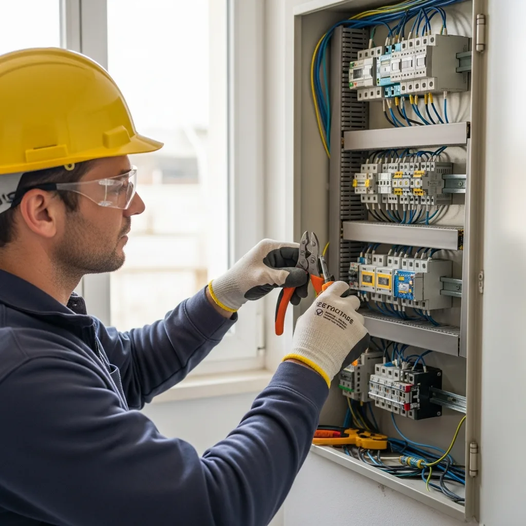 Électricien intervenant à Maffliers