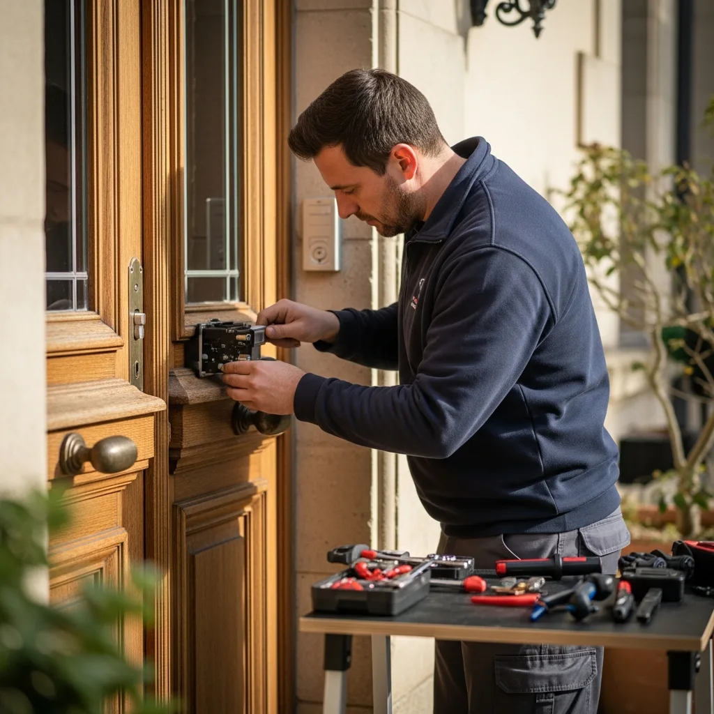 Installation serrure haute sécurité à Maffliers (95560)