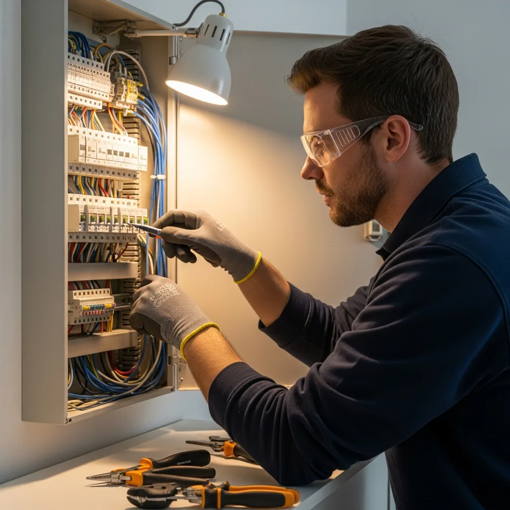 Électricien intervenant à Magny-en-Vexin