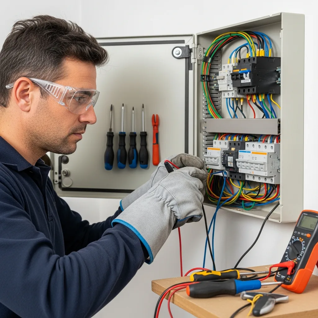 Électricien intervenant à Magny-le-Hongre