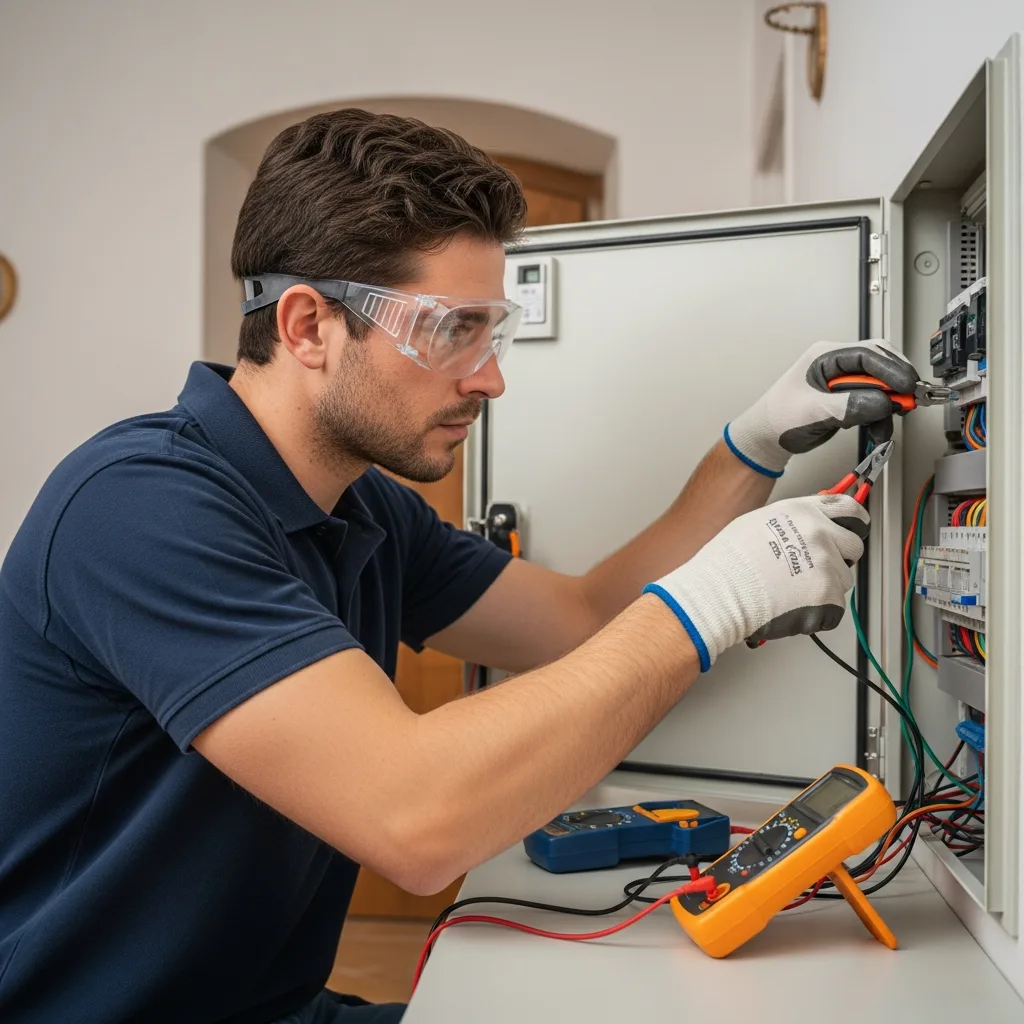 Électricien intervenant à Maisse