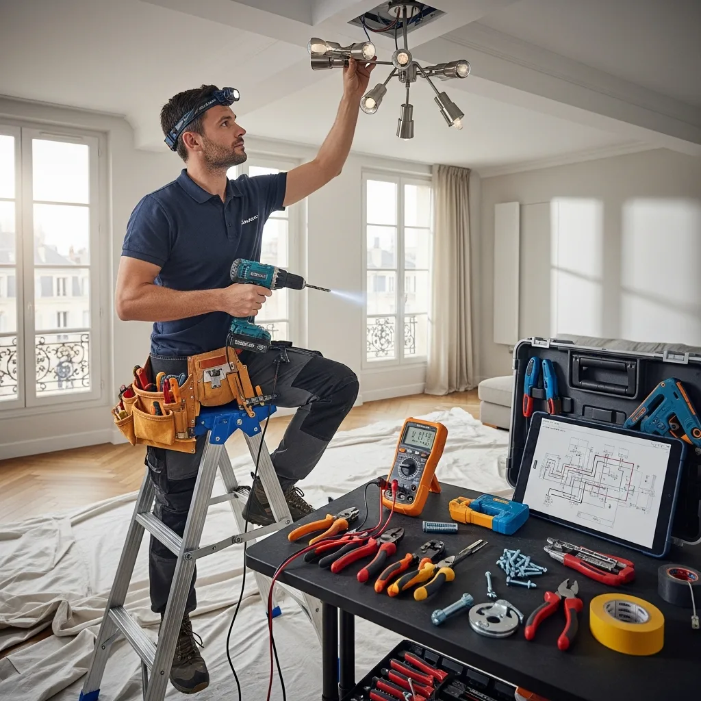 Installation électrique à Mandres-les-Roses (94520)