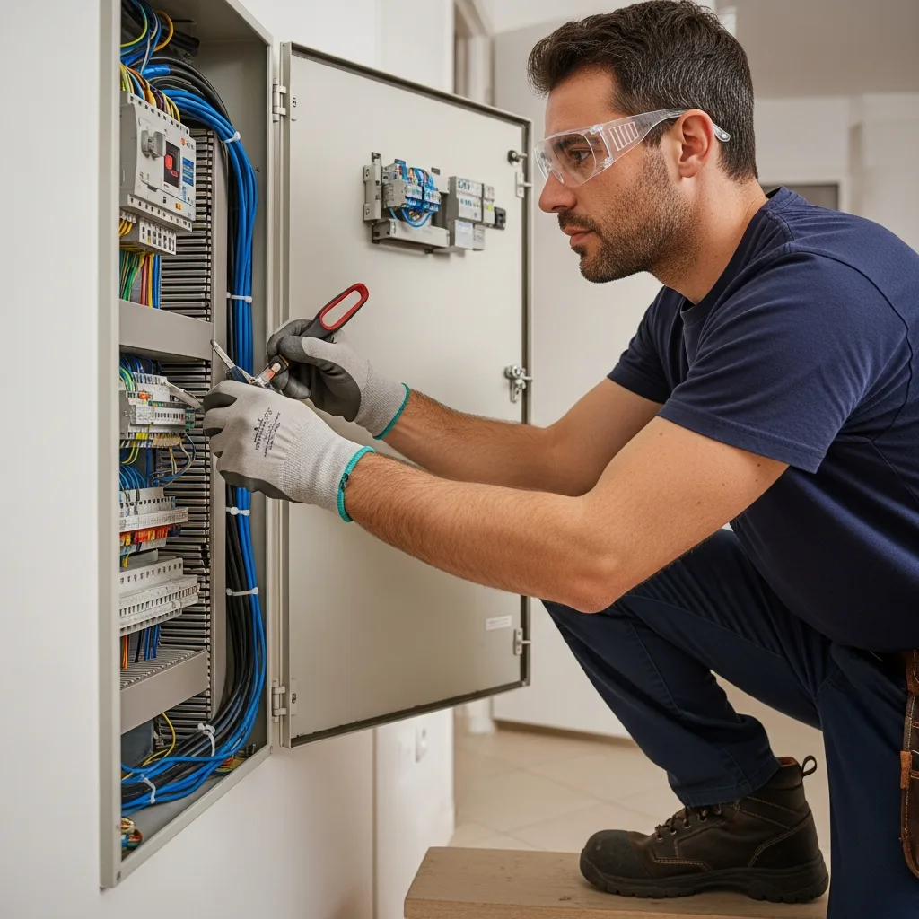 Électricien intervenant à Marcoussis