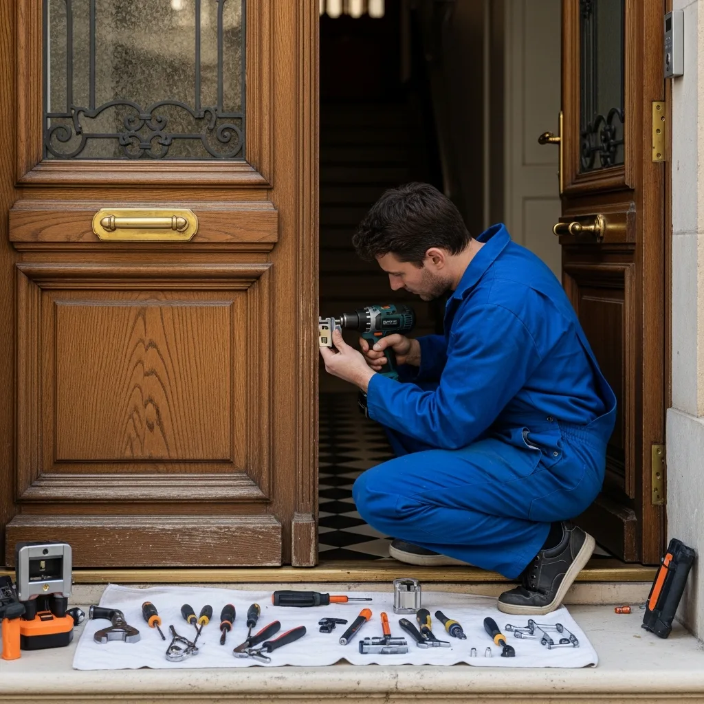 Installation serrure haute sécurité à Marcoussis (91460)