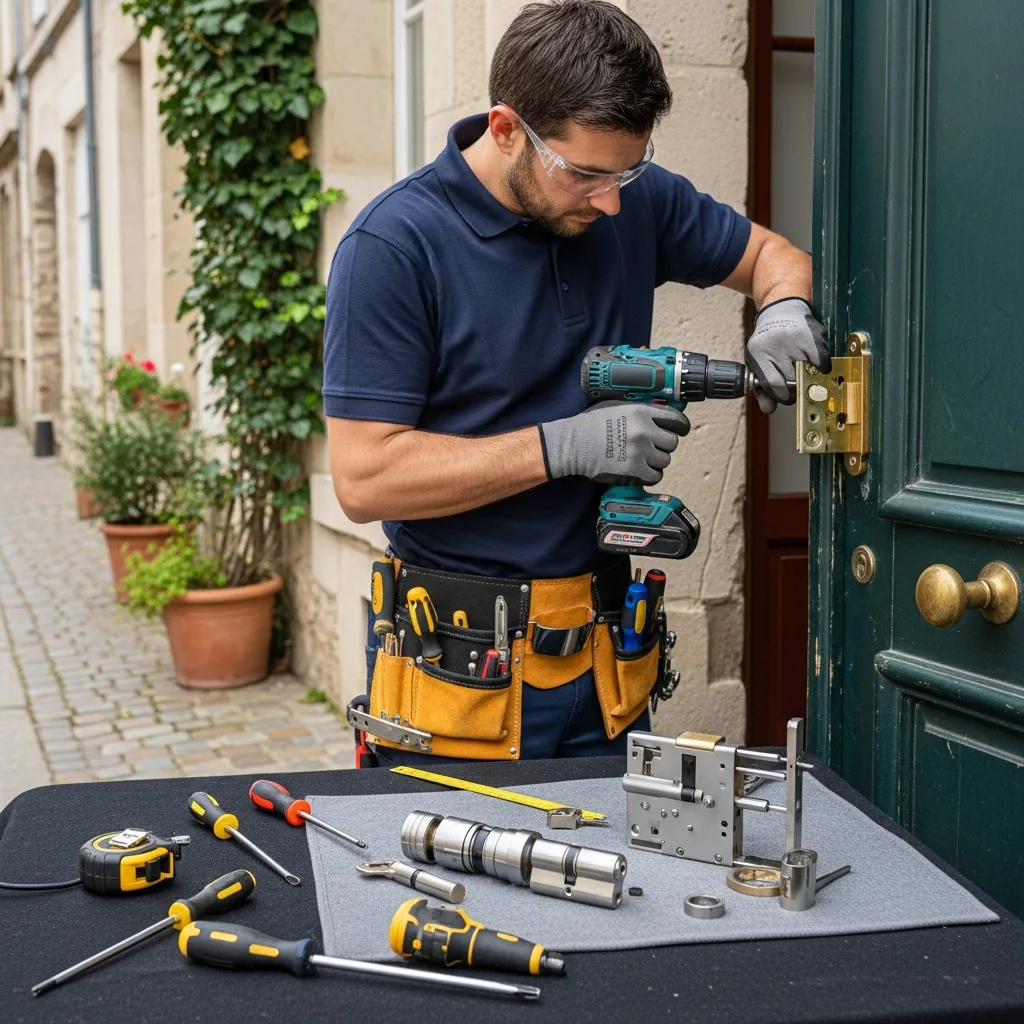 Installation serrure haute sécurité à Mareil-Marly (78750)