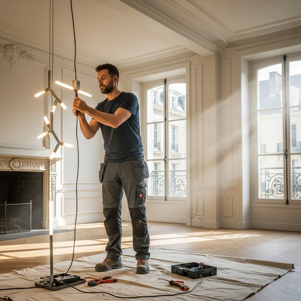 Installation électrique à Marines (95640)