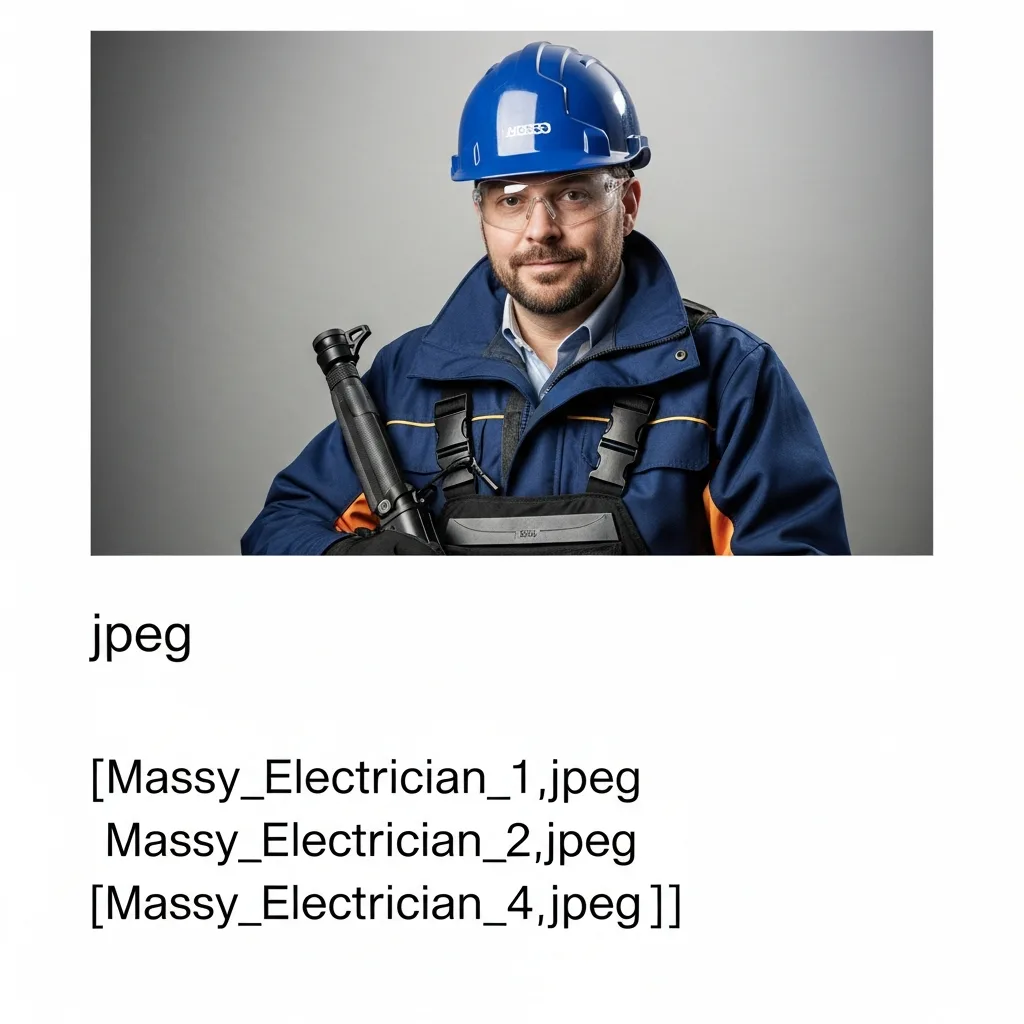 Électricien intervenant à Massy