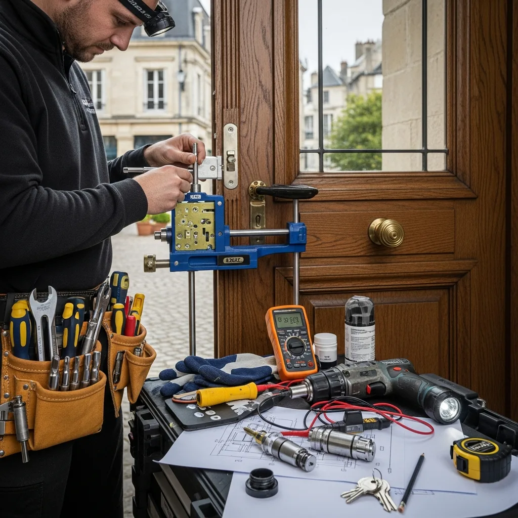 Installation serrure haute sécurité à Maurecourt (78780)