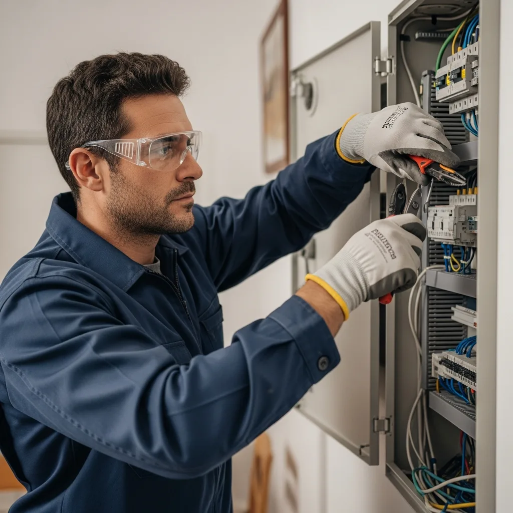 Électricien intervenant à Maurepas