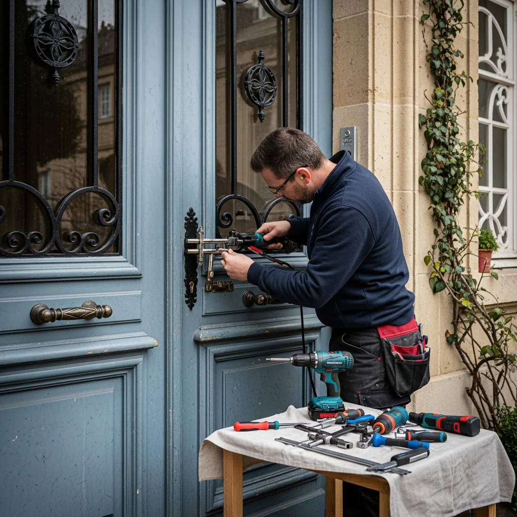 Installation serrure haute sécurité à Médan (78670)