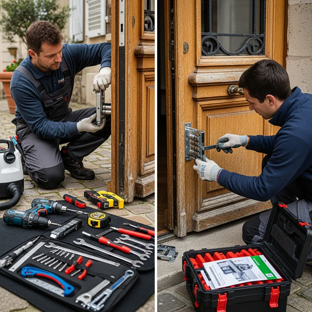 Installation serrure haute sécurité à Melun (77000)