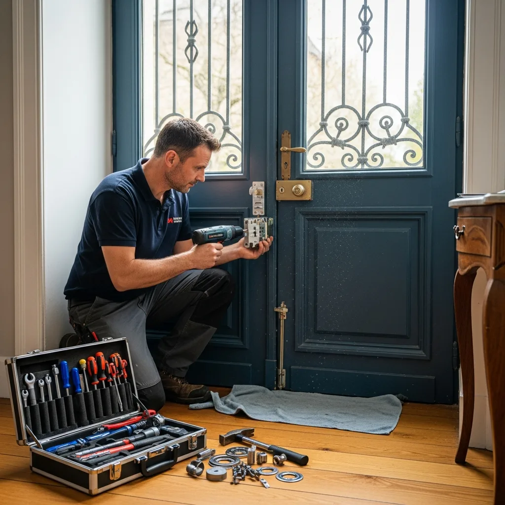 Installation serrure haute sécurité à Mennecy (91540)