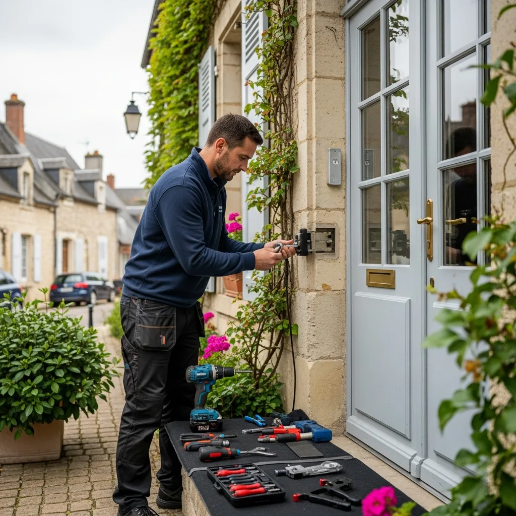 Installation serrure haute sécurité à Messy (77410)
