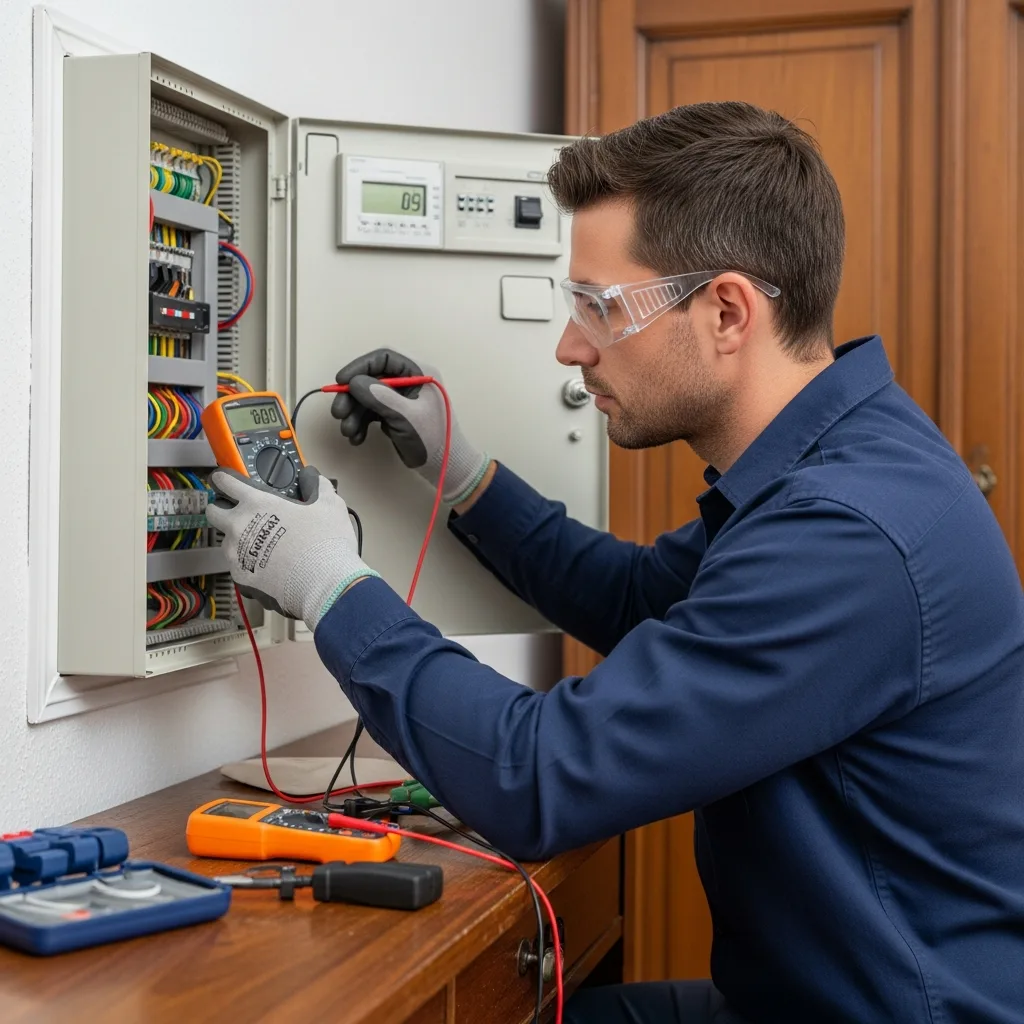 Électricien intervenant à Mézy-sur-Seine