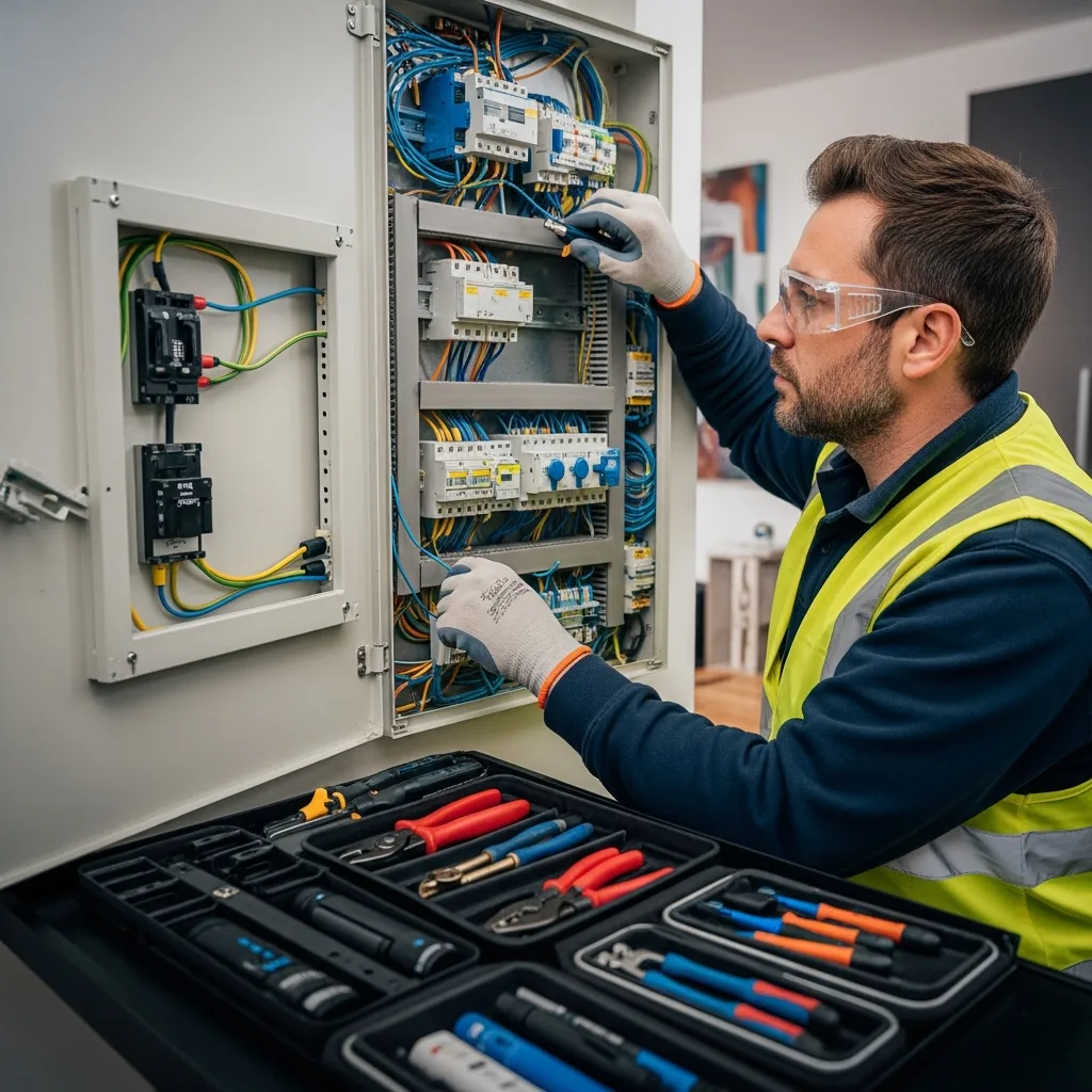 Électricien intervenant à Mitry-Mory