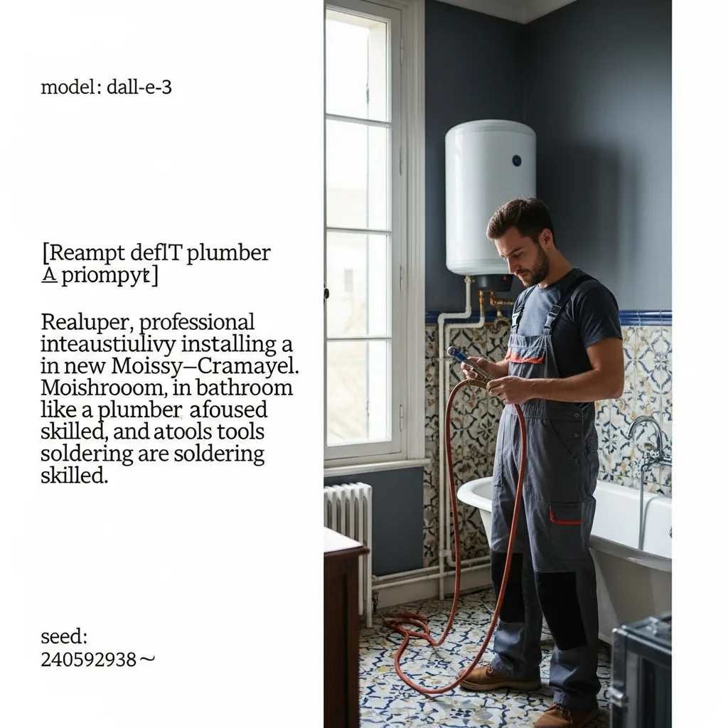 Installation plomberie à Moissy-Cramayel (77550)