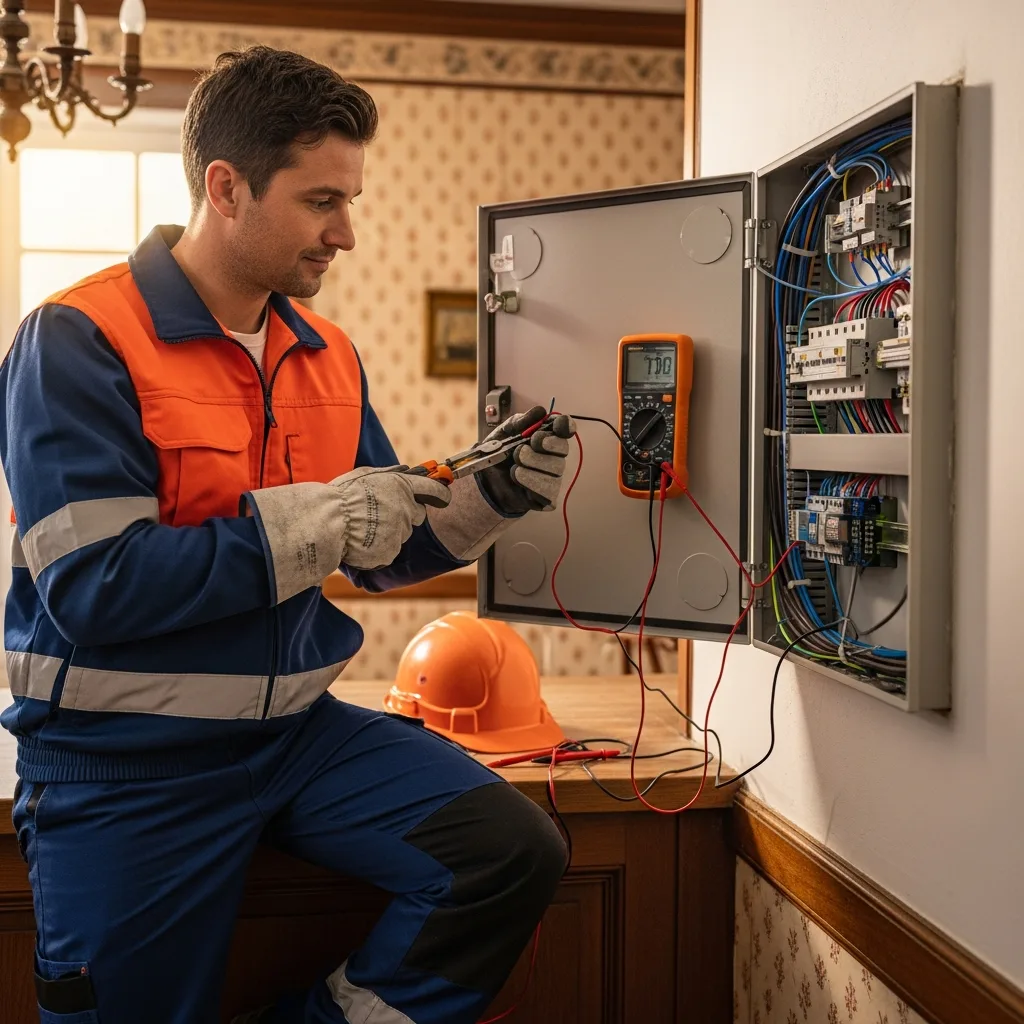 Électricien intervenant à Monthyon