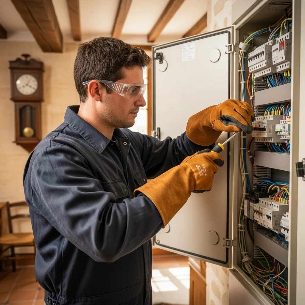 Électricien intervenant à Montmagny
