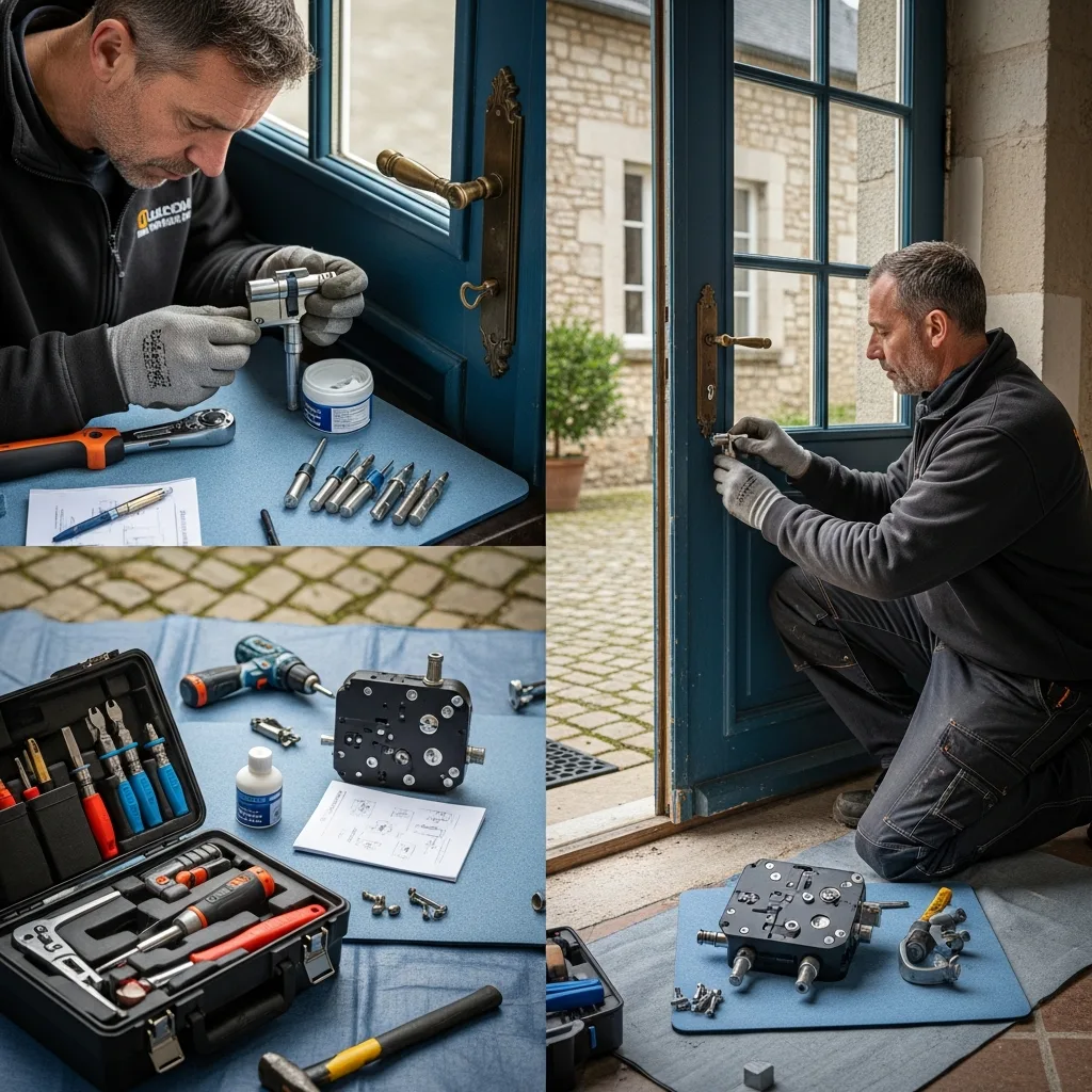 Installation serrure haute sécurité à Montry (77450)