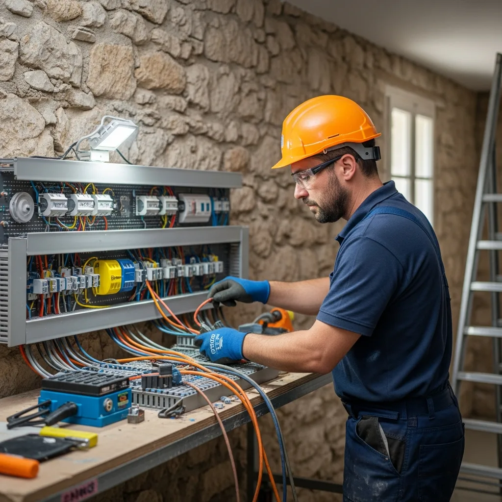 Électricien intervenant à Montsoult