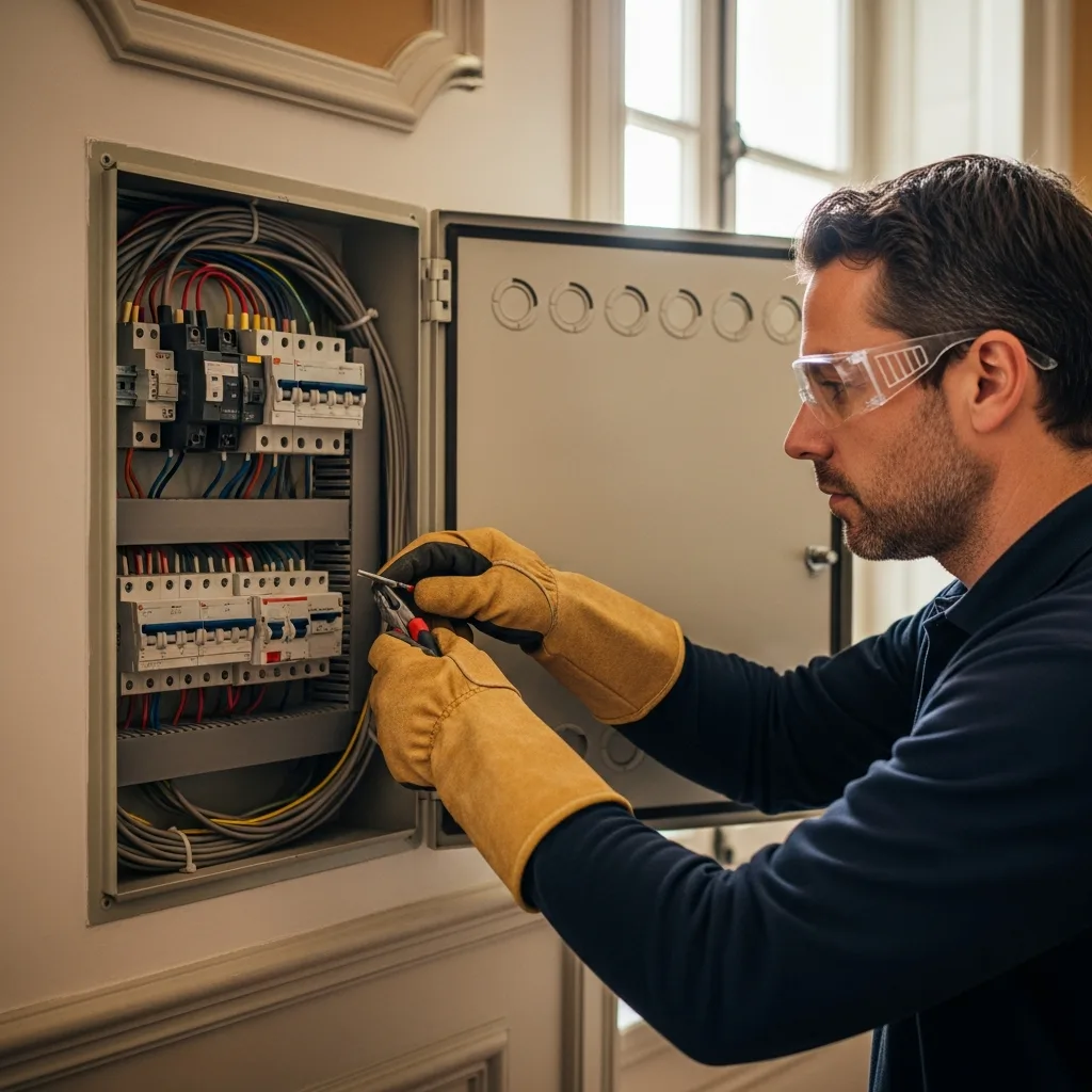 Électricien intervenant à Moret-Loing-et-Orvanne