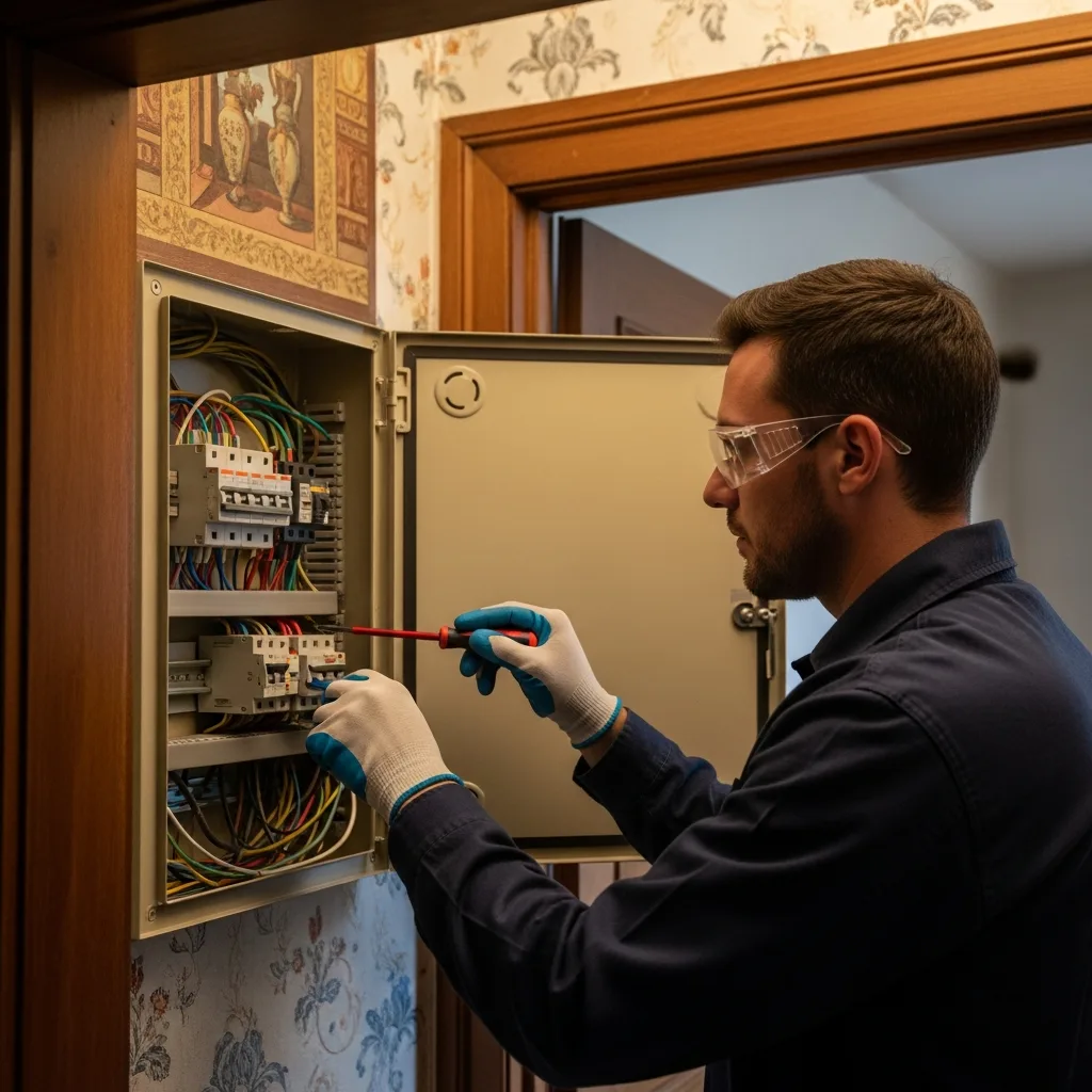 Électricien intervenant à Morsang-sur-Orge