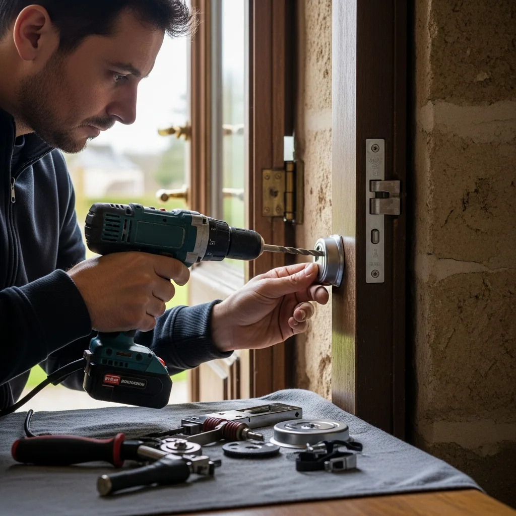 Installation serrure haute sécurité à Neufmoutiers-en-Brie (77610)