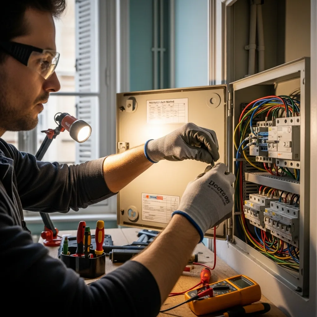 Électricien intervenant à Neuilly-sur-Marne