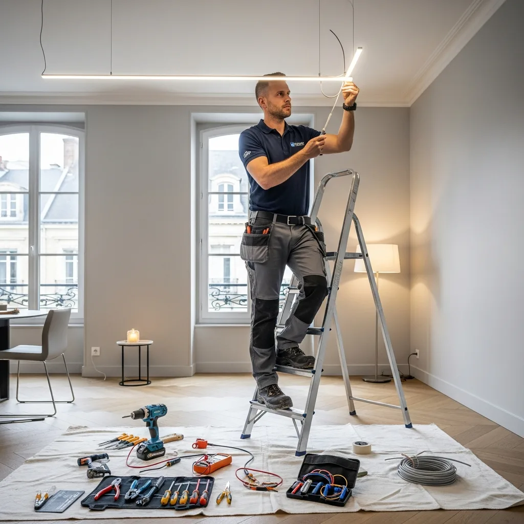Installation électrique à Nézel (78410)