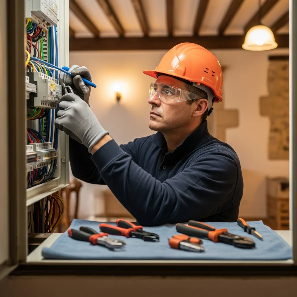Électricien intervenant à Noisiel