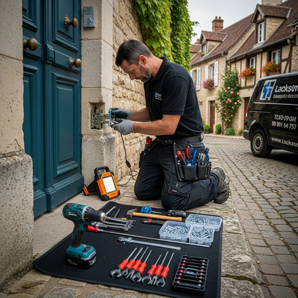 Installation serrure haute sécurité à Noisy-sur-École (77123)