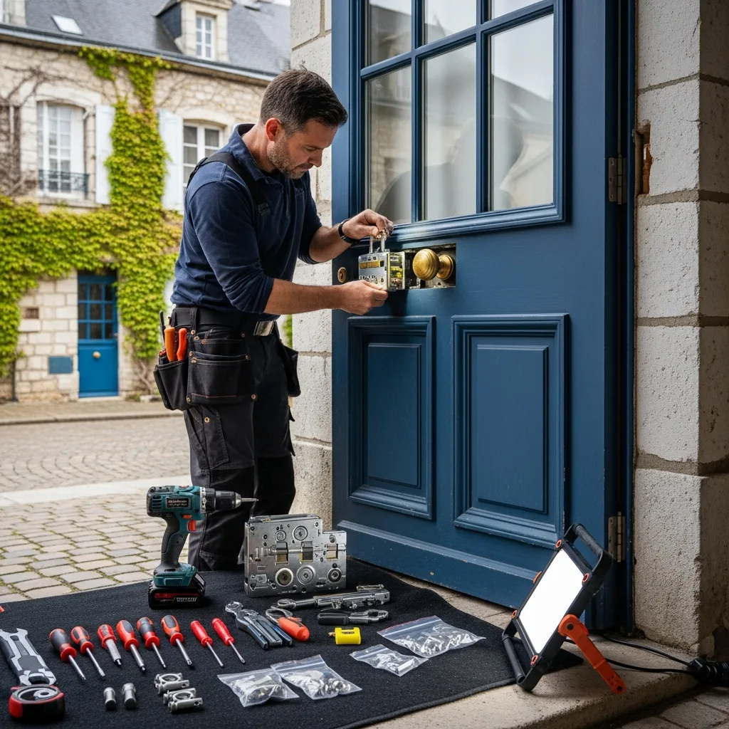 Installation serrure haute sécurité à Ormoy (91540)