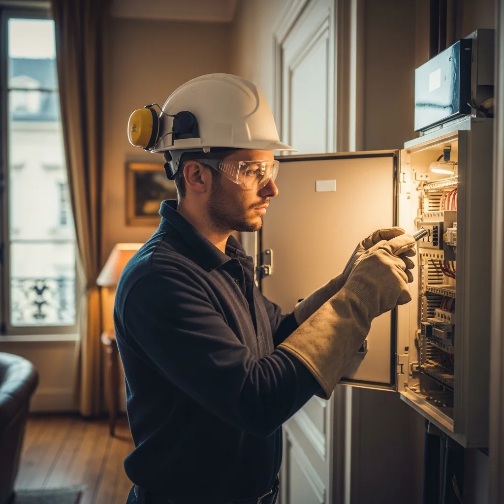 Électricien intervenant à Orsay