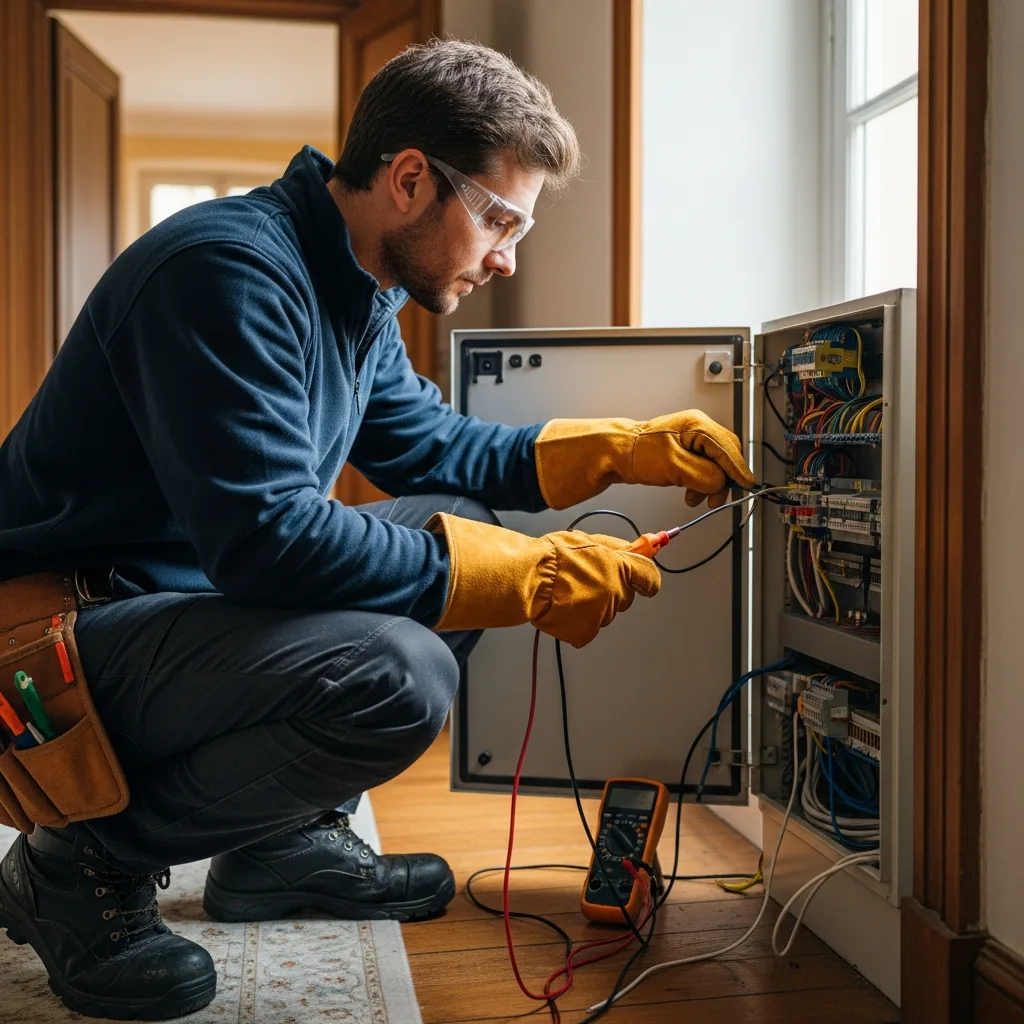 Électricien intervenant à Osny