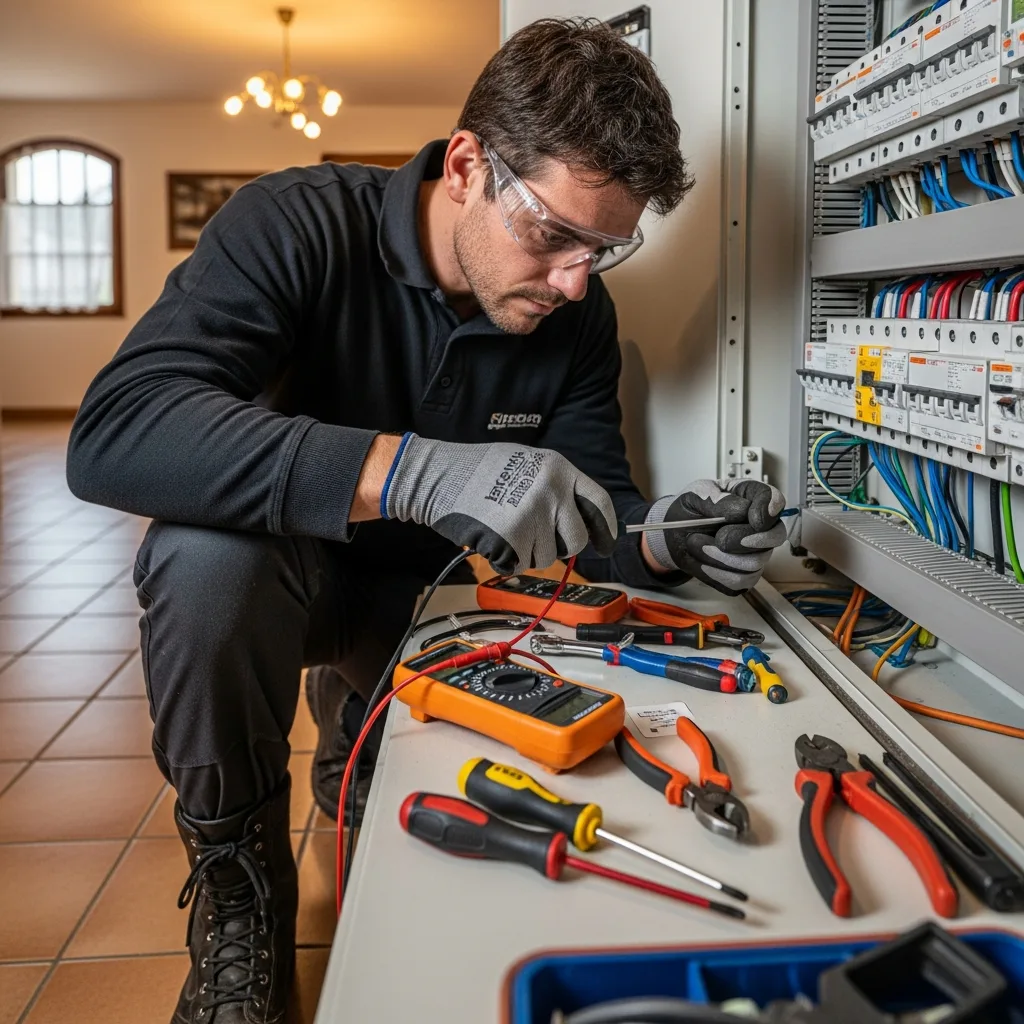 Électricien intervenant à Ozoir-la-Ferrière