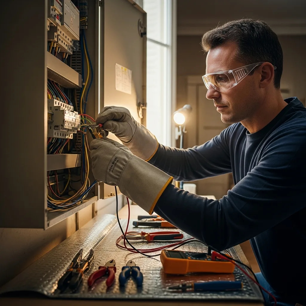 Électricien intervenant à Palaiseau